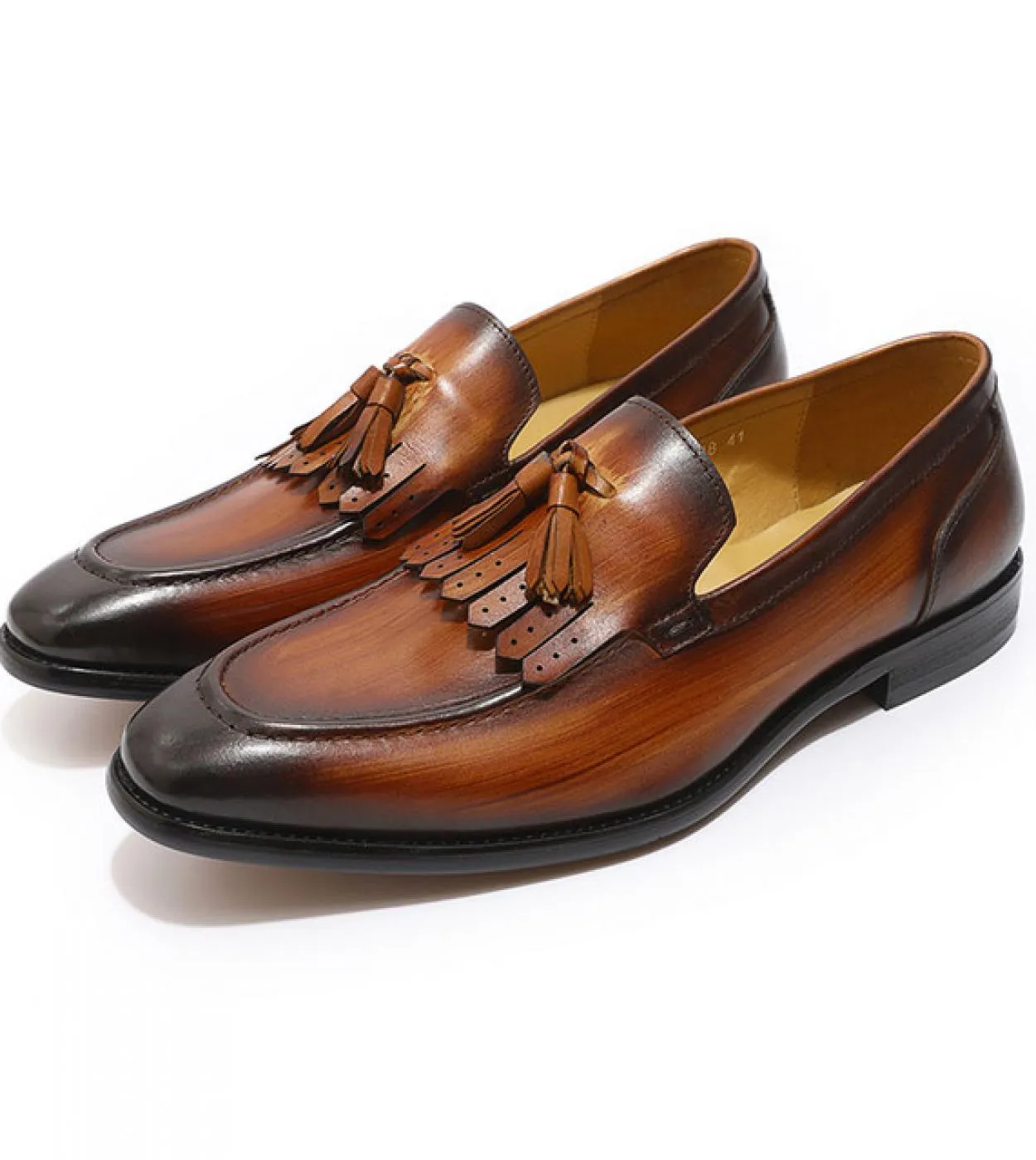 Felix Chu Mocassini da sposa da uomo Felix Chu Scarpe da uomo Mocassing Autumn Genuine