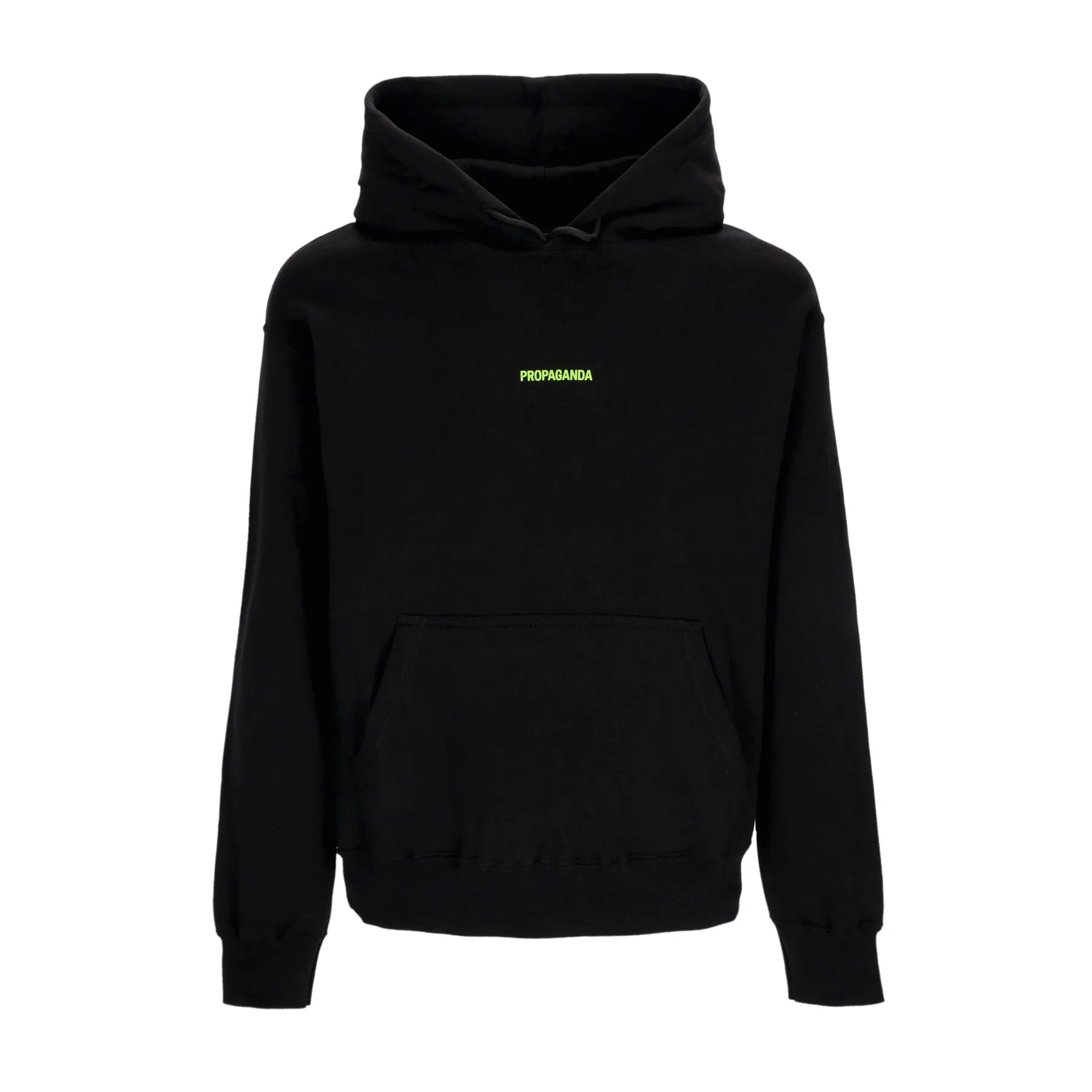Felpa Cappuccio Uomo Ribs Oxide Hoodie Black