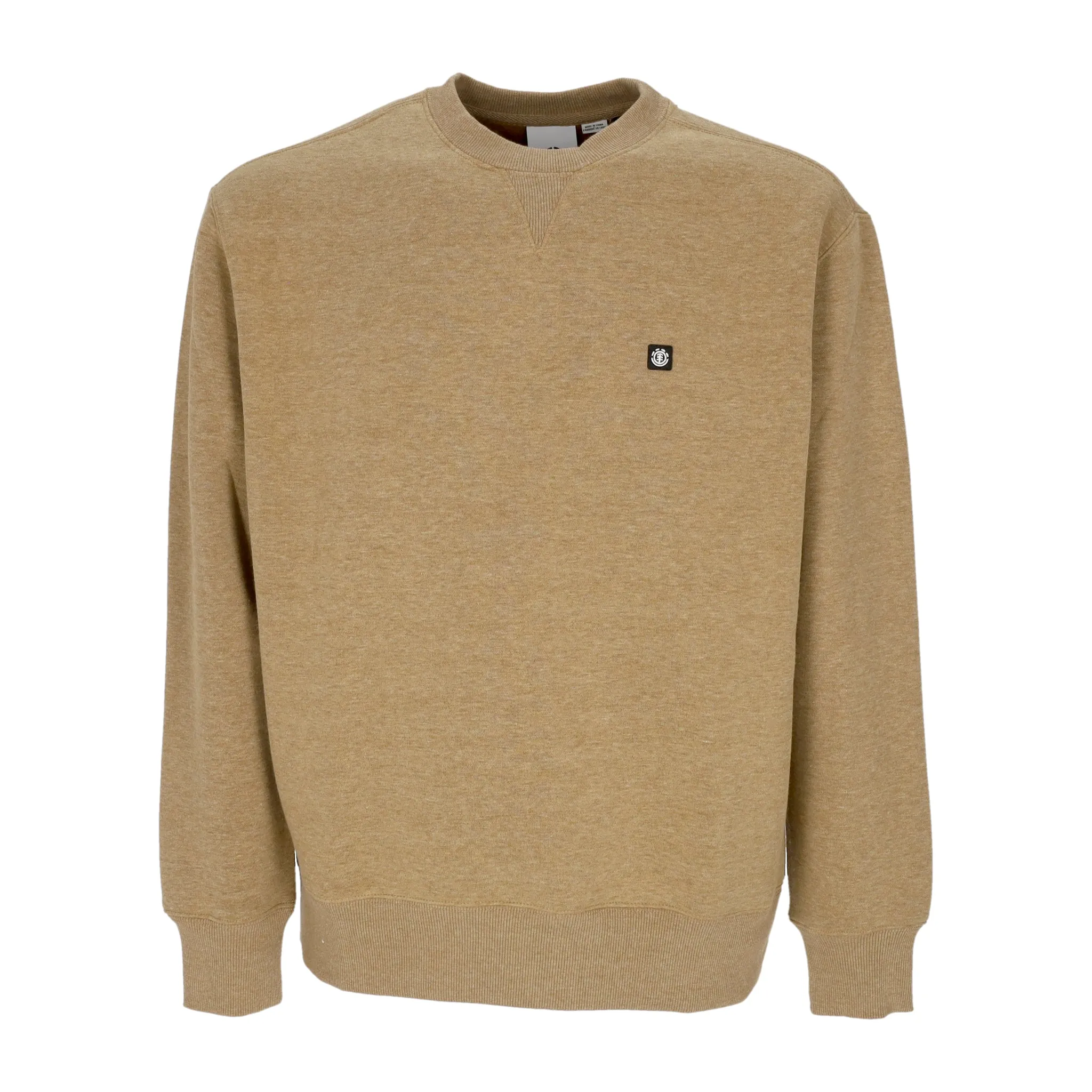 Felpa Girocollo Uomo Cornell Heavy Crewneck Dull Gold