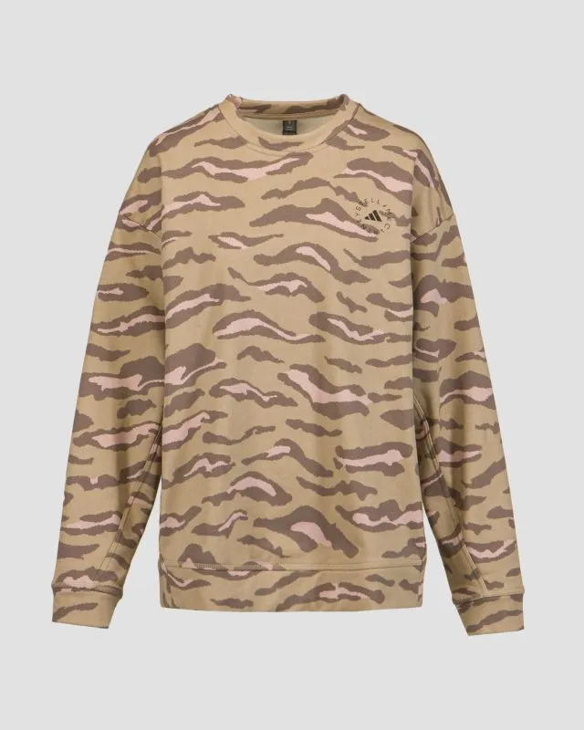 Felpa in cotone organico da donna Adidas by Stella McCartney ASMC