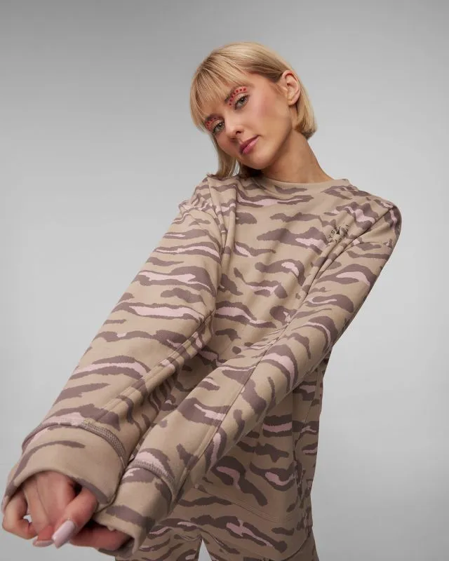 Felpa in cotone organico da donna Adidas by Stella McCartney ASMC