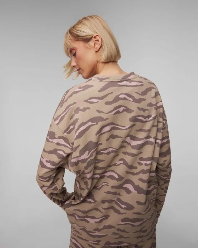 Felpa in cotone organico da donna Adidas by Stella McCartney ASMC