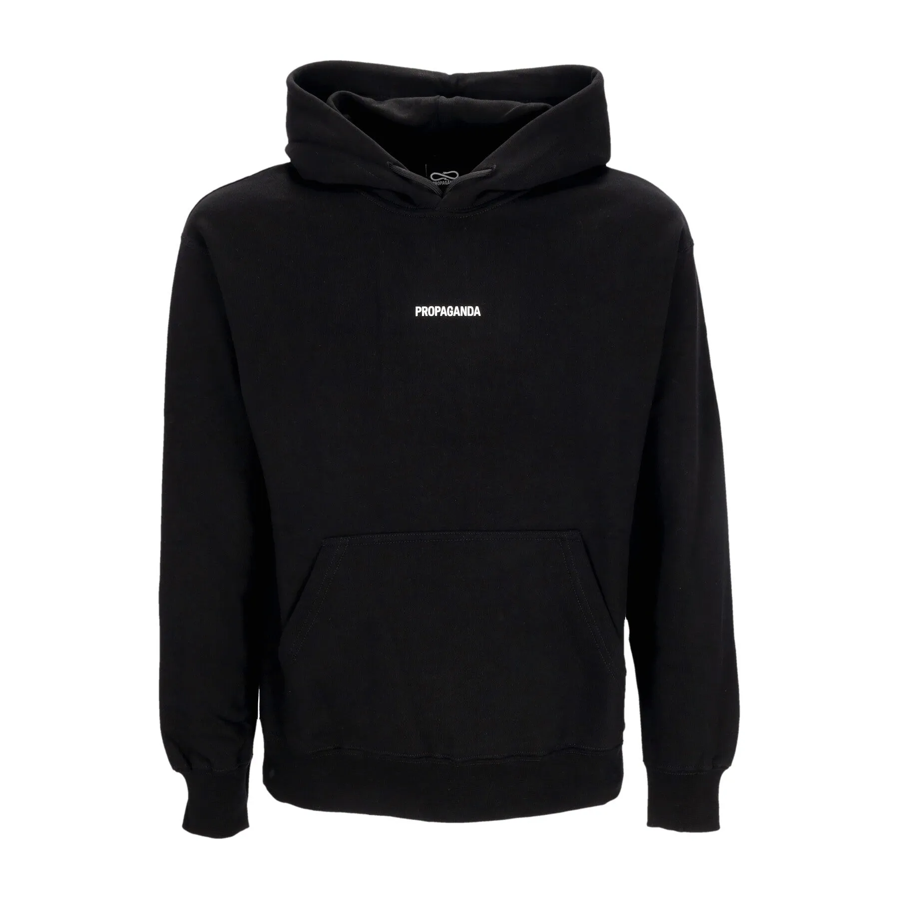 Felpa Leggera Cappuccio Uomo Ribs Bandana Hoodie Black