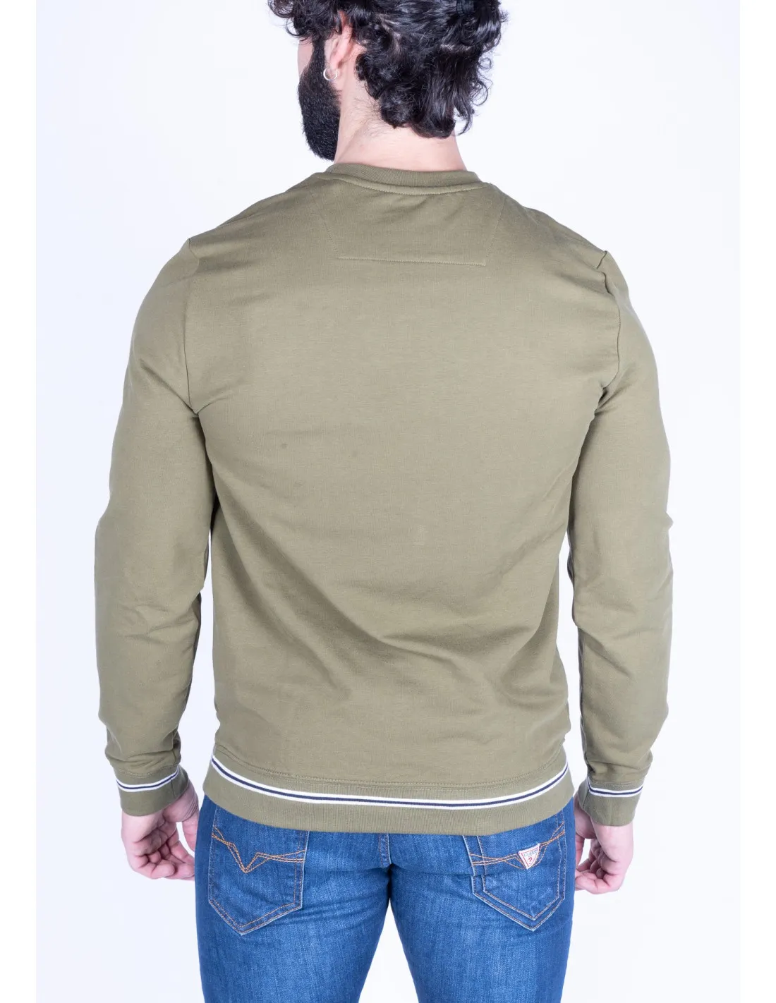 Felpa uomo Beau Cn Fleece Guess
