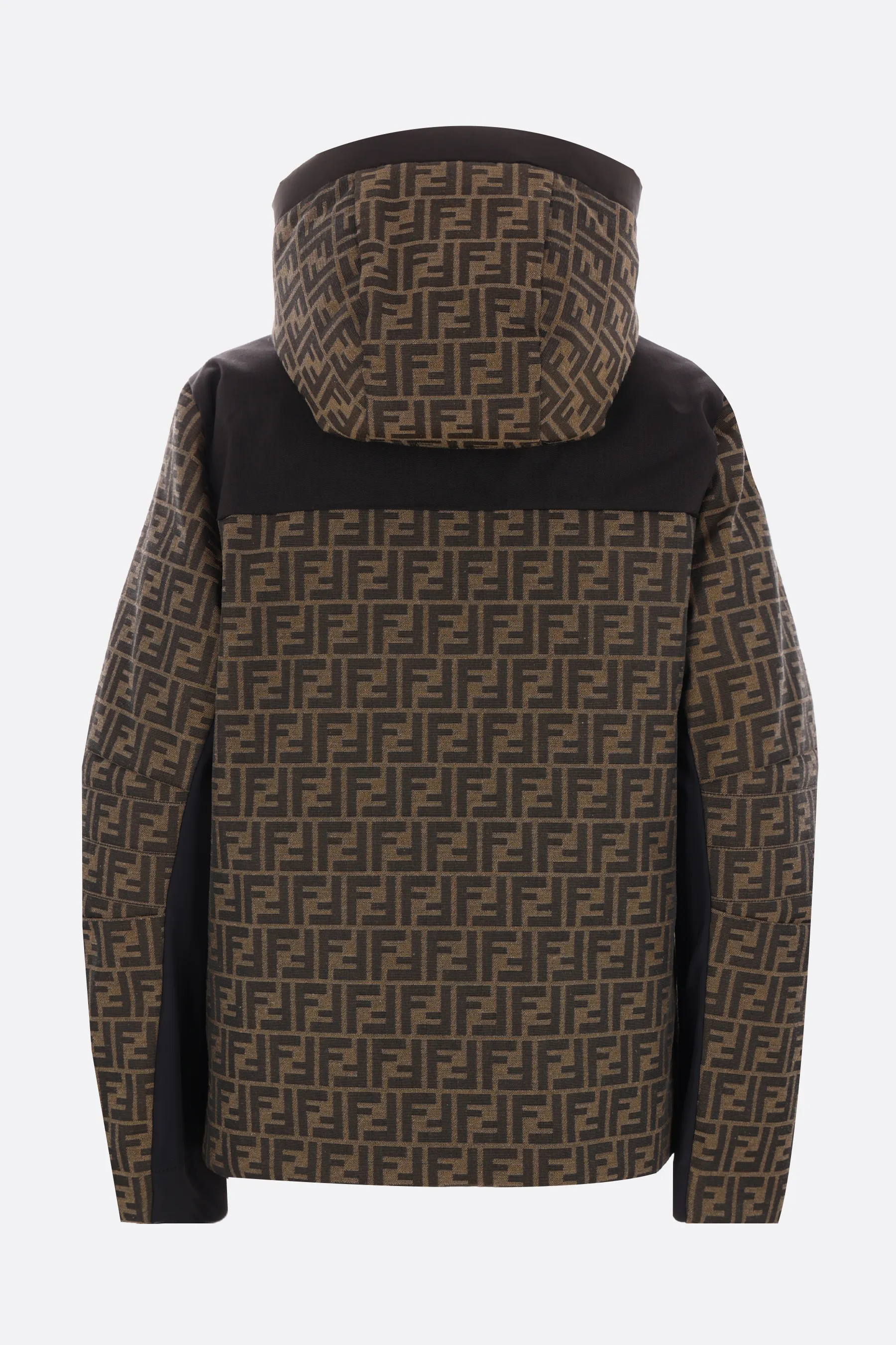 FENDI piumino in jacquard FF 