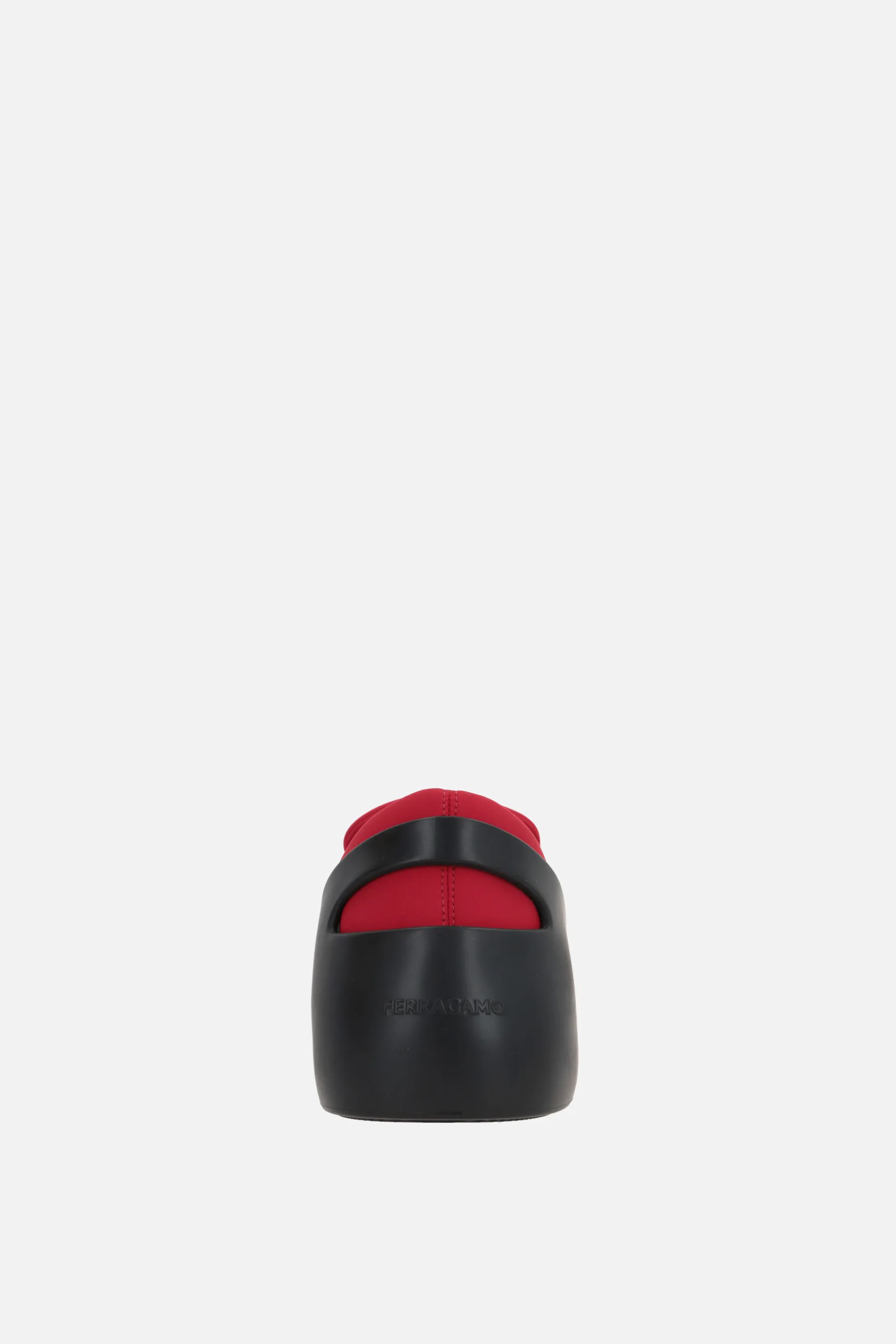 FERRAGAMO slipper Lunar in gomma e neoprene