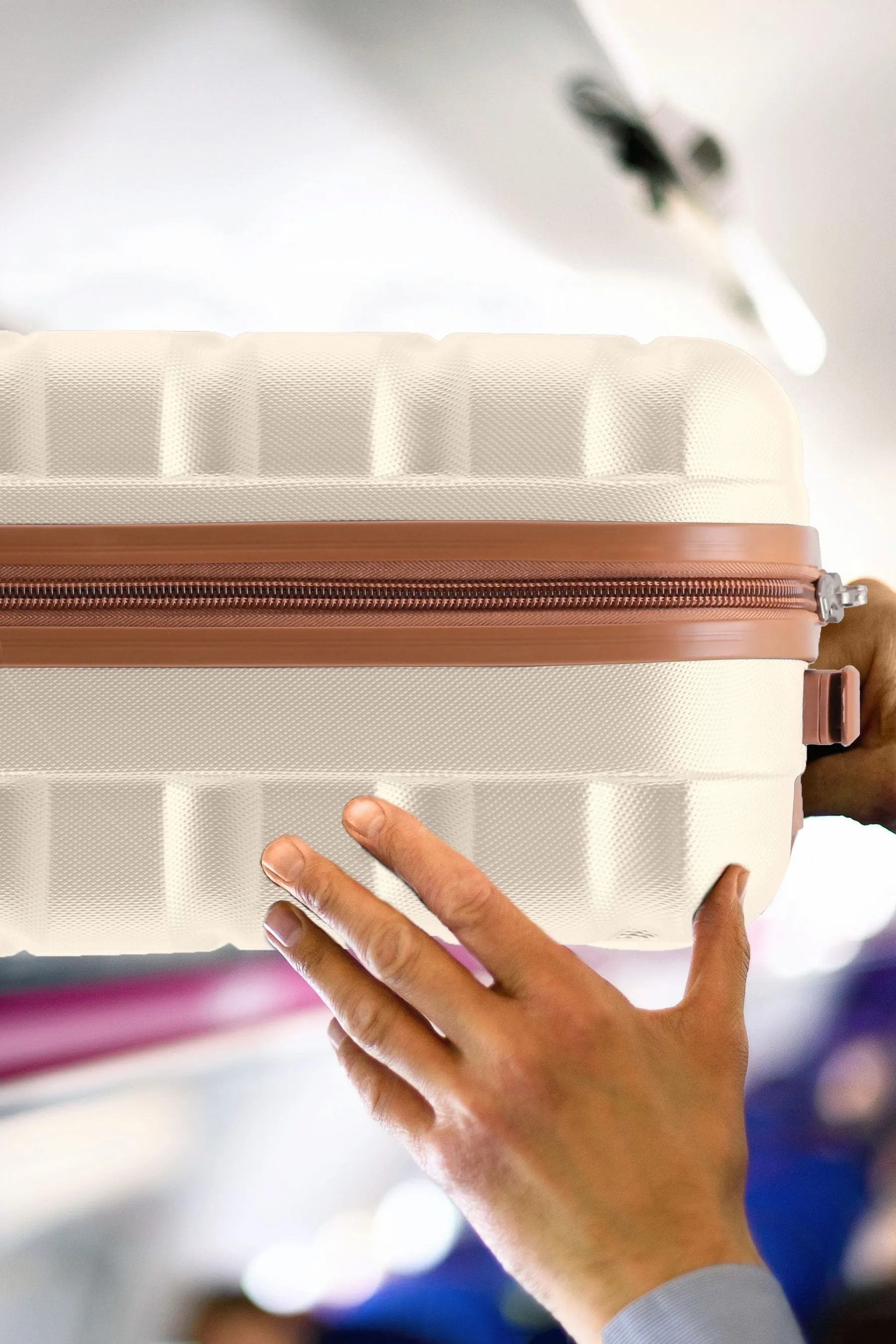 Flight Knight - Easyjet - Bagaglio da bagaglio a mano in abs con rivestimento rigido