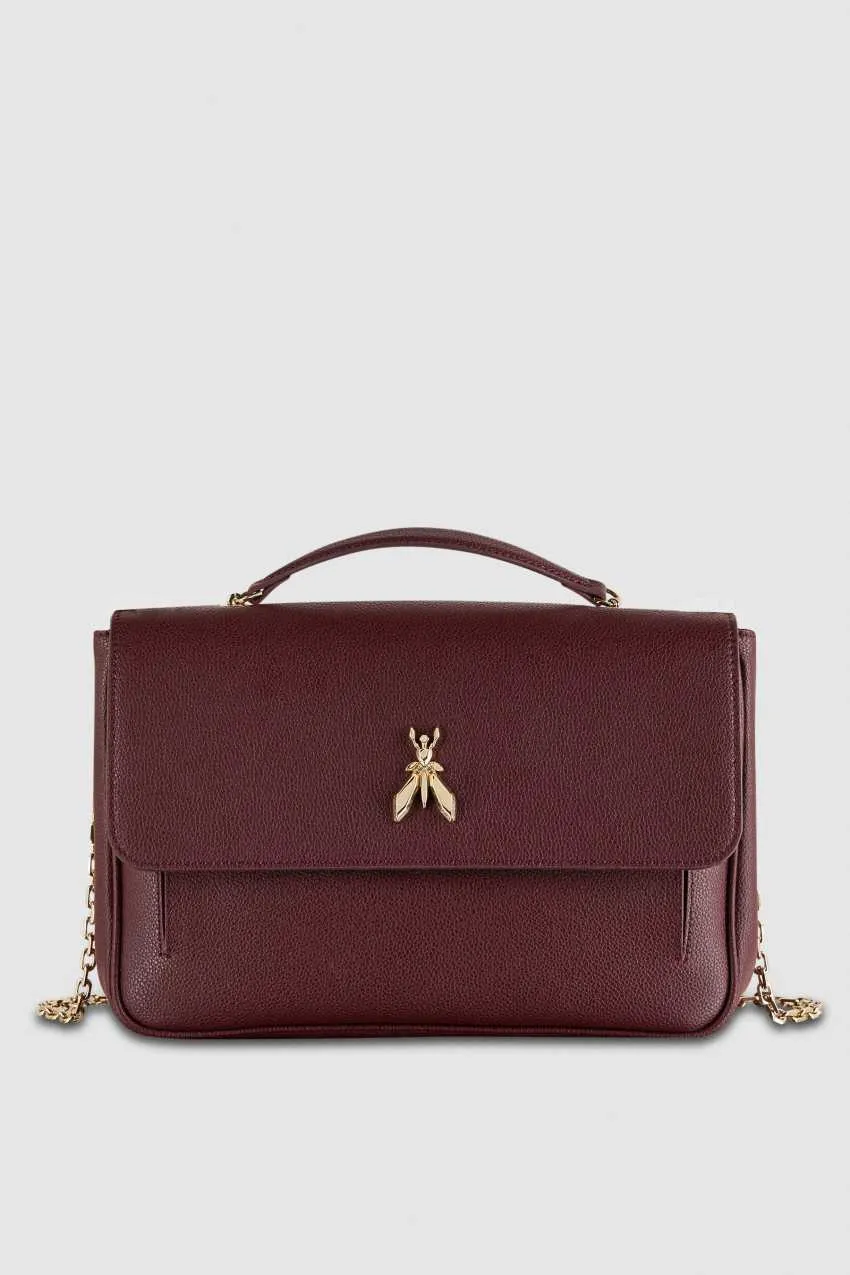 Fly Sac à bandoulière en cuir avec chaîne