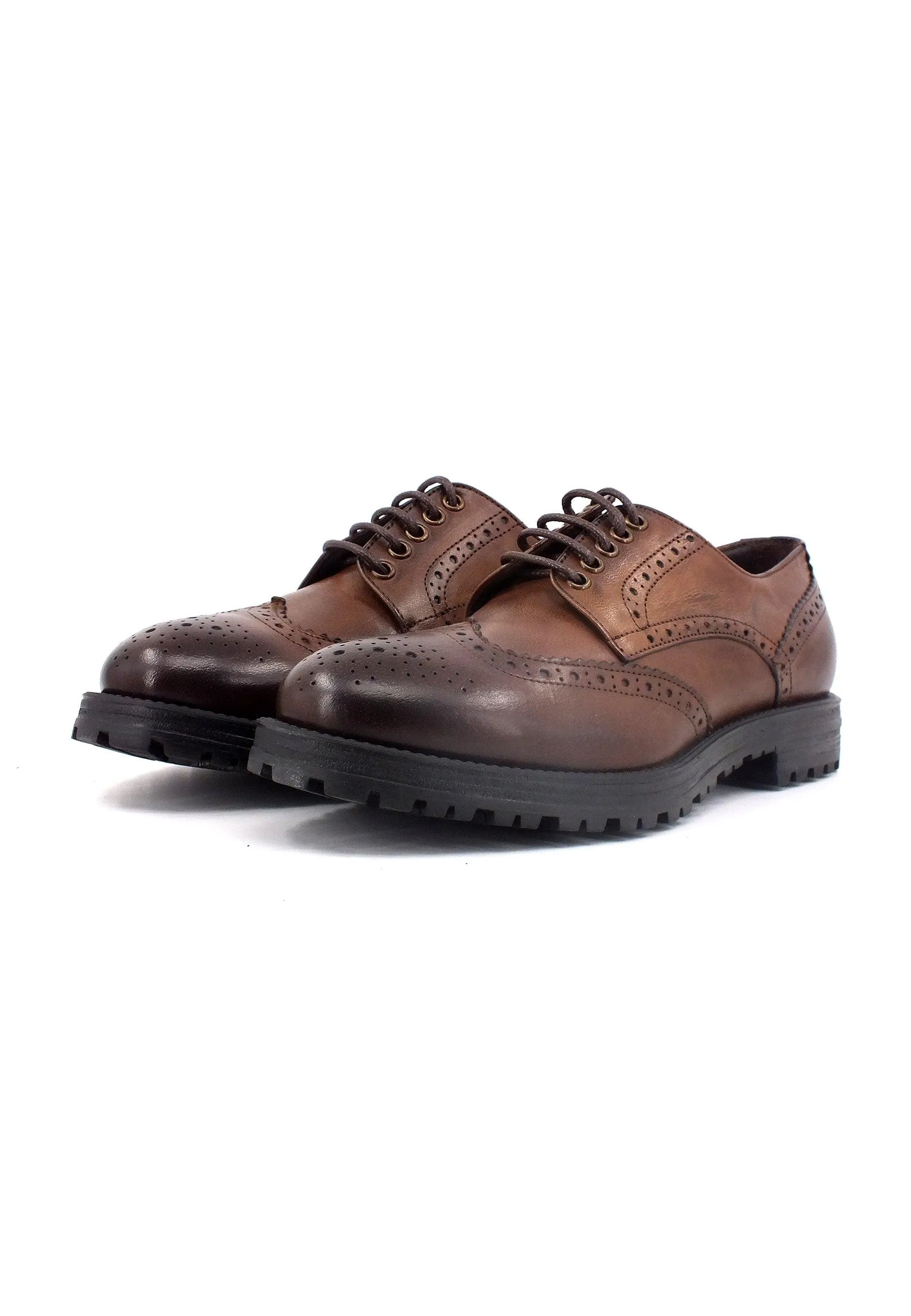FRANCO FEDELE Derby Stringata Uomo Fox 6514