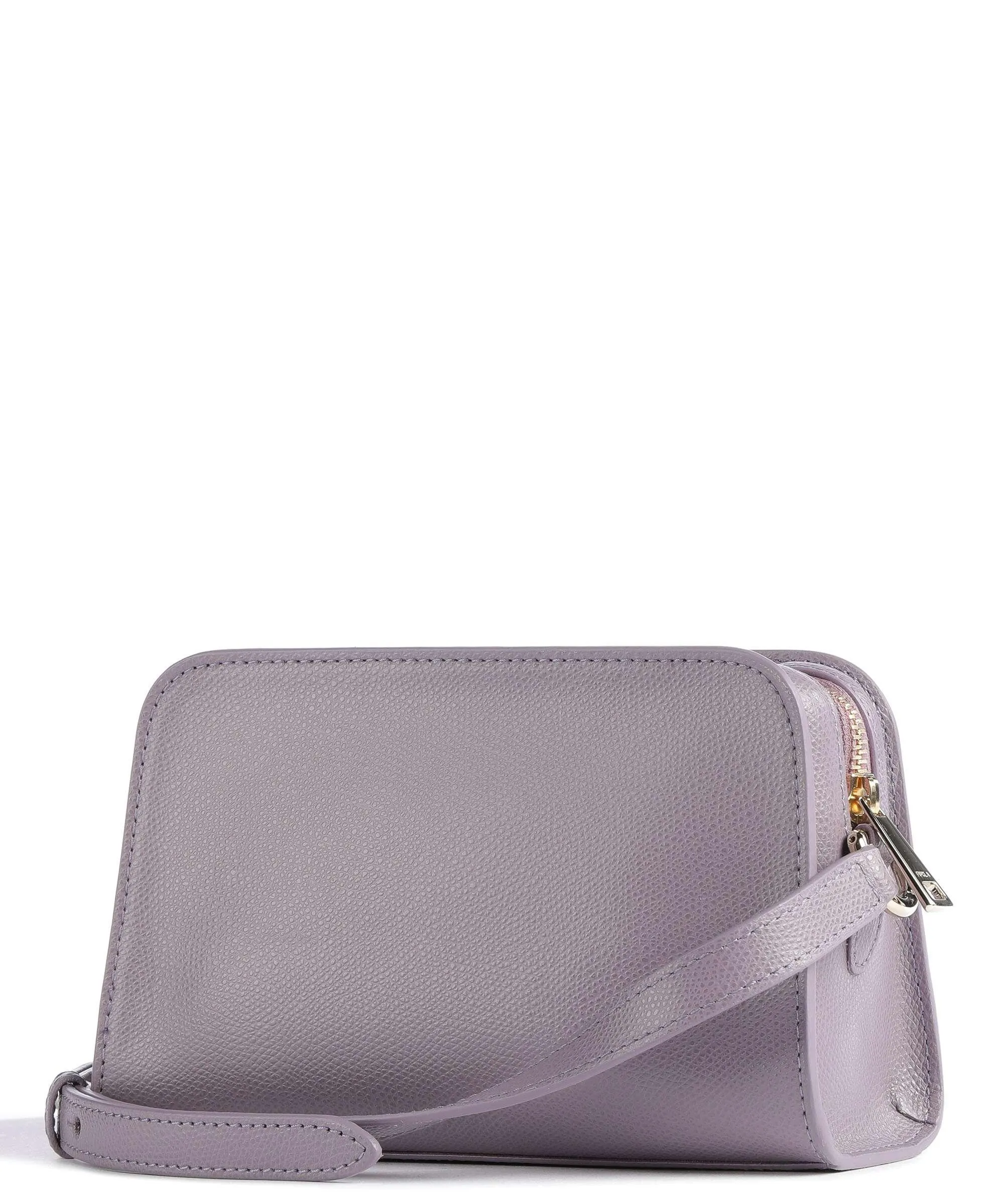  Furla 1927 Mini Borsa a tracolla pelle granulata viola  