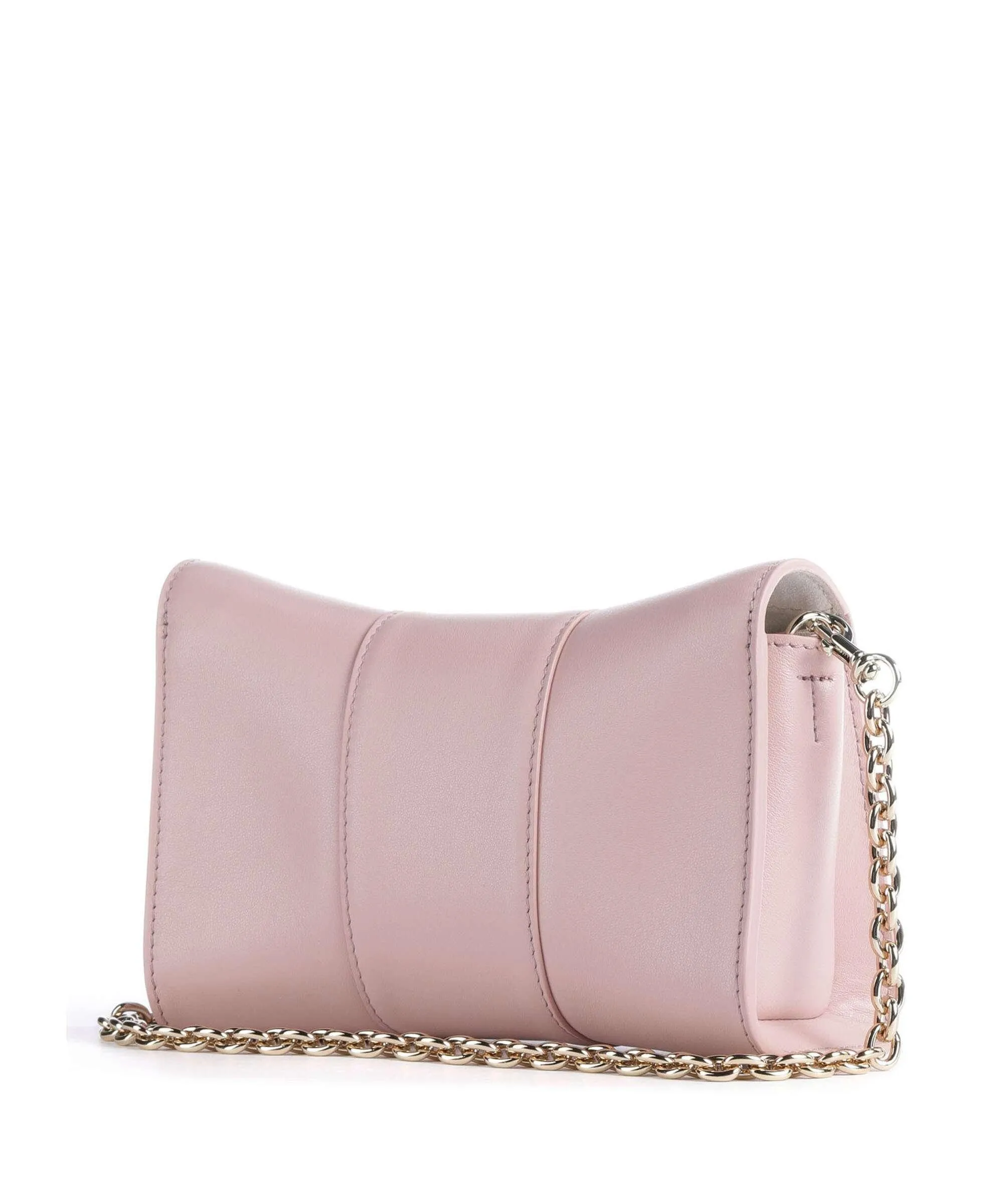  Furla Metropolis Remix Mini Borsa a tracolla pelle a grana fine rosa  