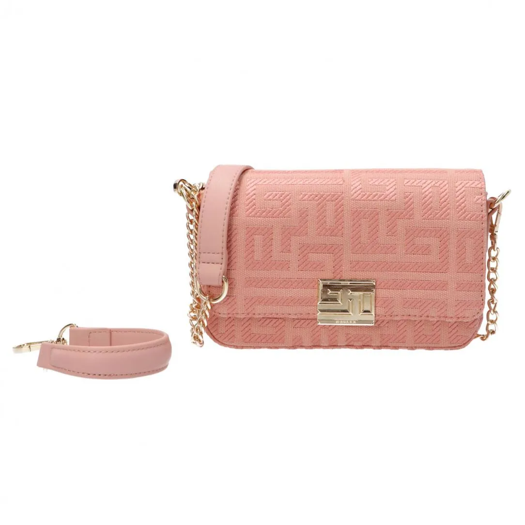 GAACW00205 Mini shoulder canvas monogram Rosa