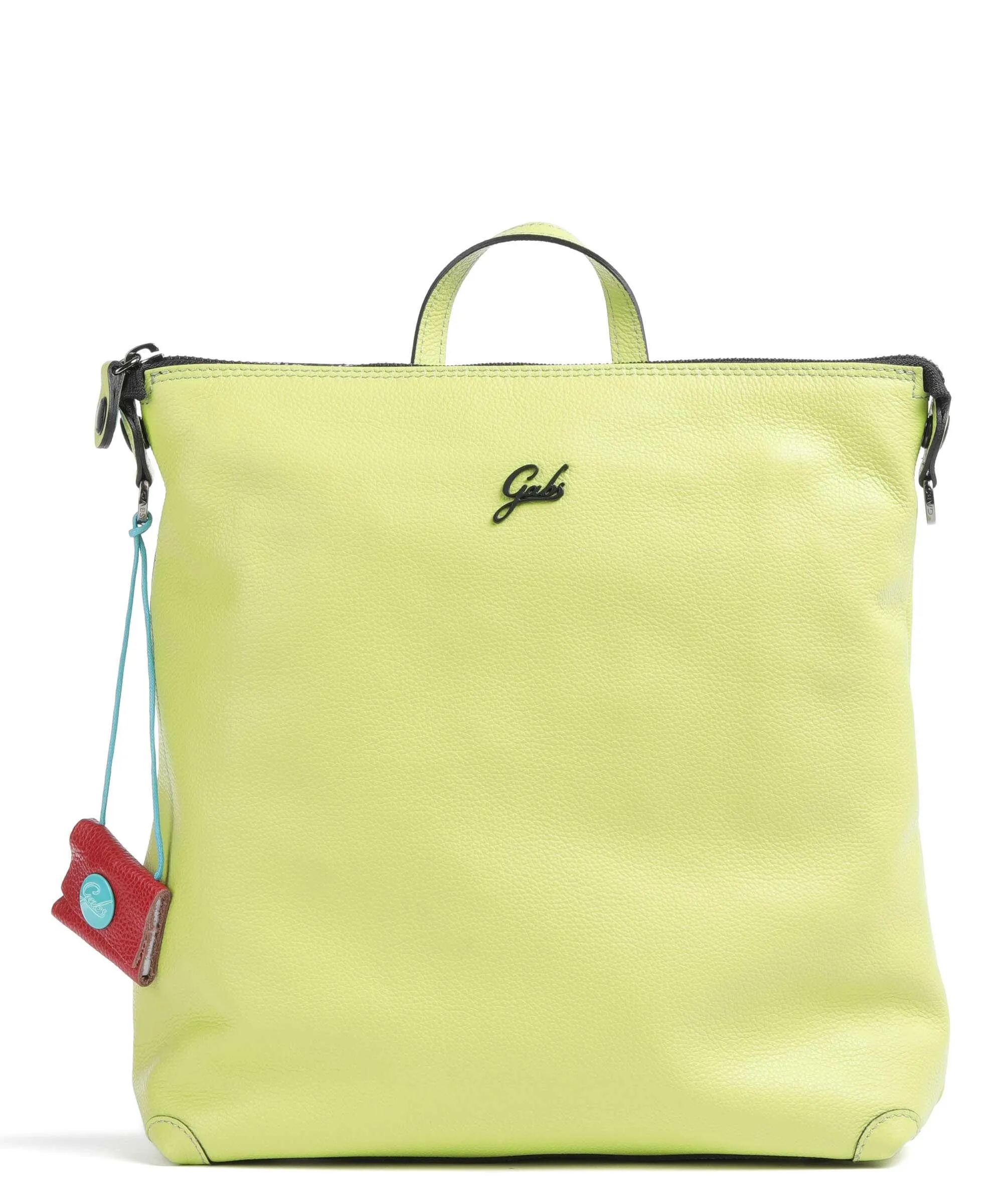  Gabs Lolita M Zaino pelle di vitello grana giallo verde  