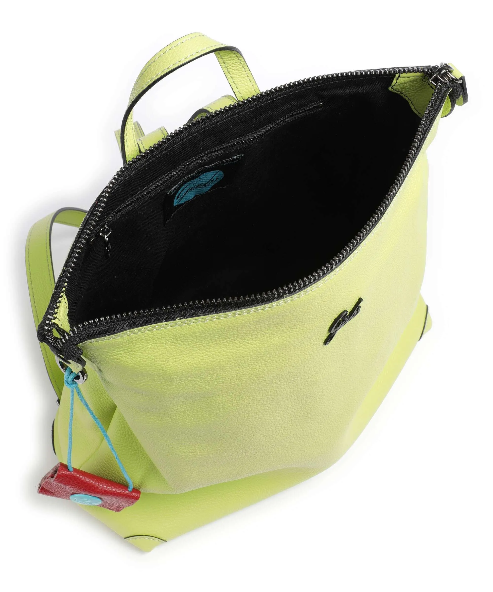  Gabs Lolita M Zaino pelle di vitello grana giallo verde  