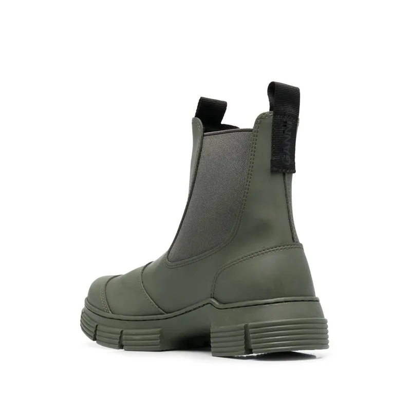 Ganni Stivaletti City Boot in gomma riciclata