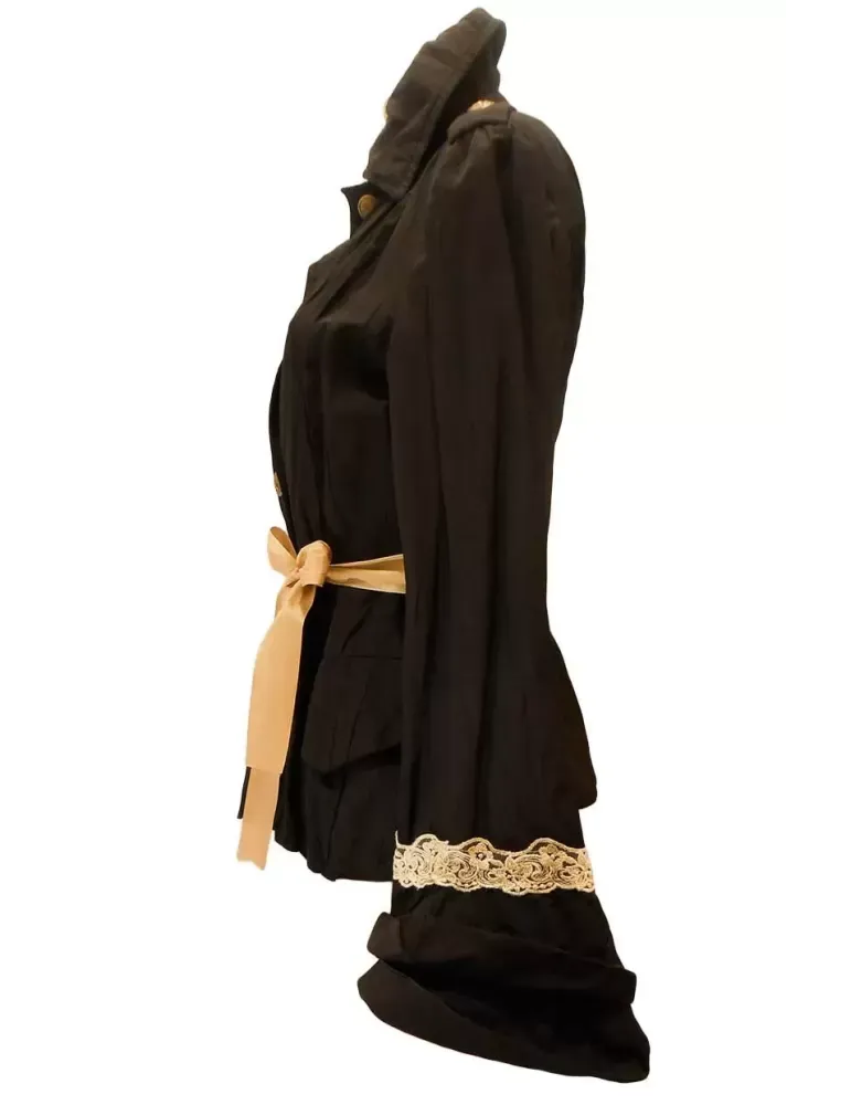 Giacca elegante nera e beige