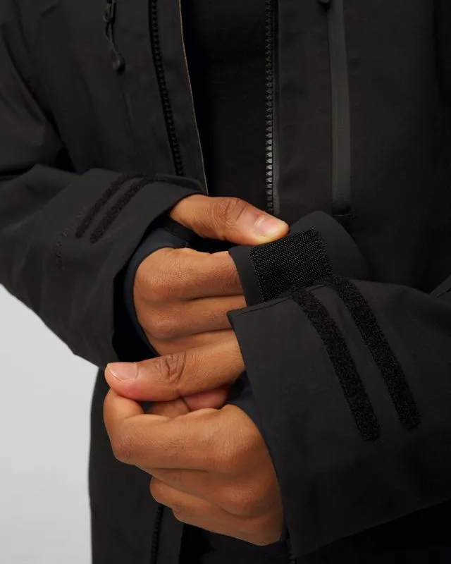 Giacca hardshell nera da uomo Picture Organic Clothing Welcome 3L 20/20