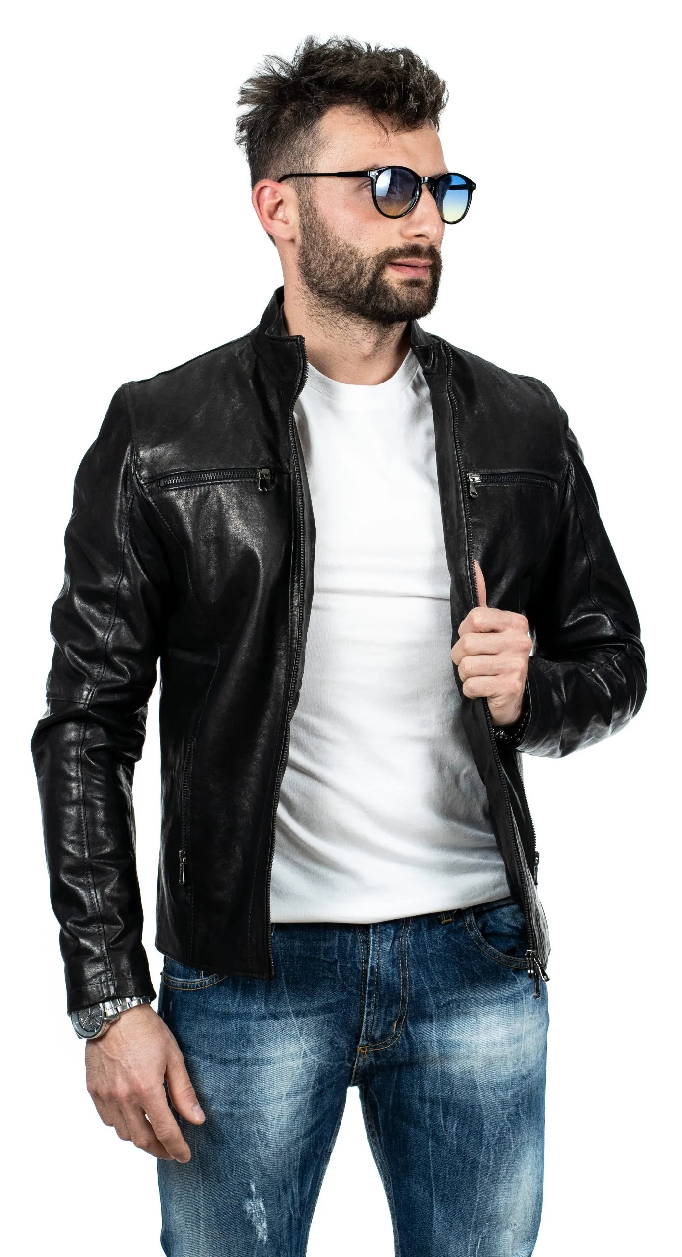 giacca pelle