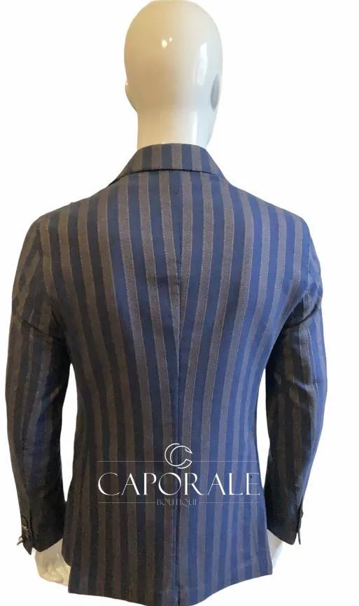 Giacca uomo Mulish blu fantasia GKS801R