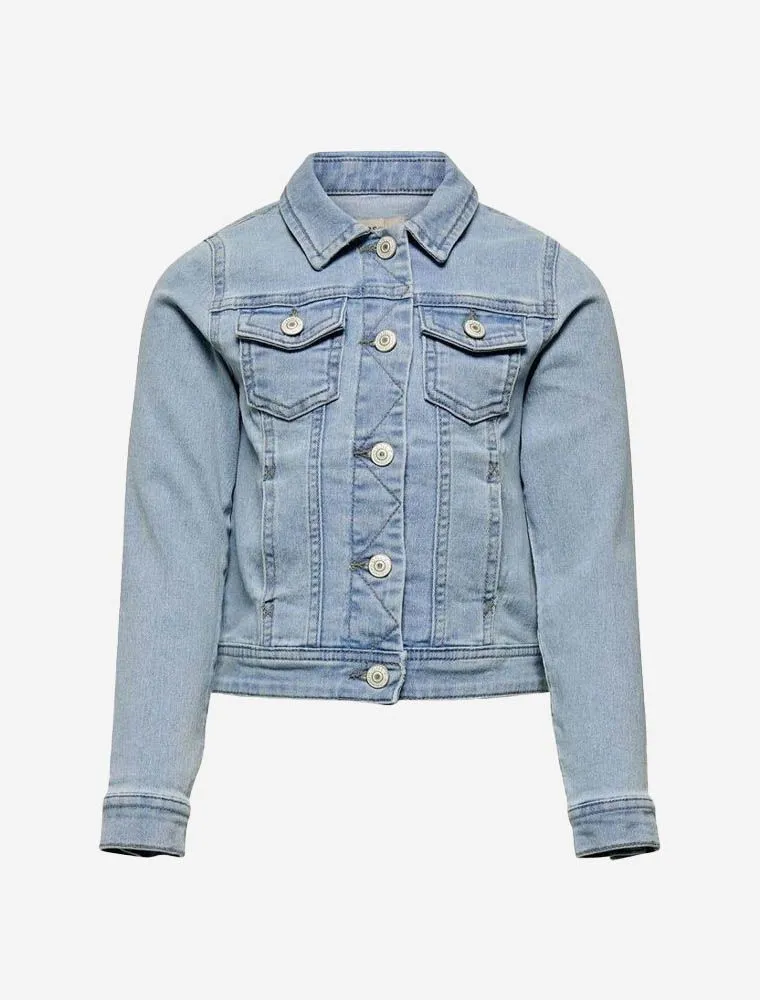 Giubbino In Jeans Only - Light Blue Denim