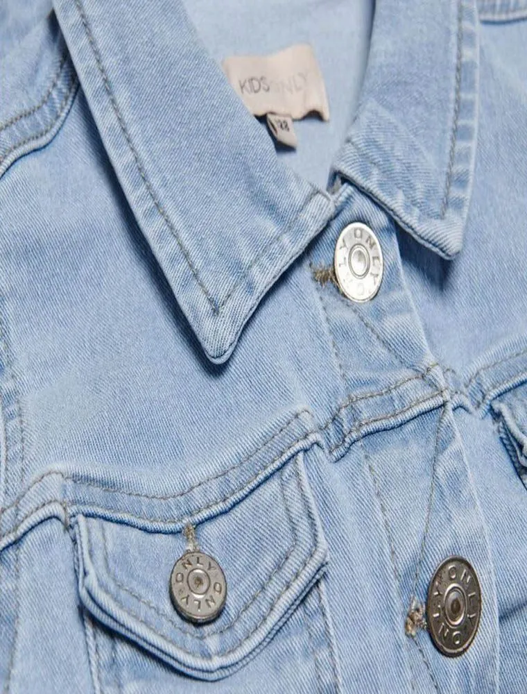 Giubbino In Jeans Only - Light Blue Denim