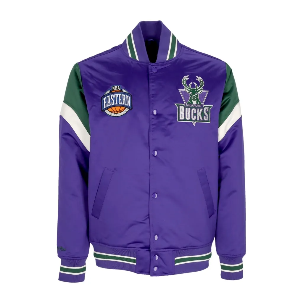 giubbotto bomber uomo nba heavyweight satin jacket milbuc ORIGINAL TEAM COLORS