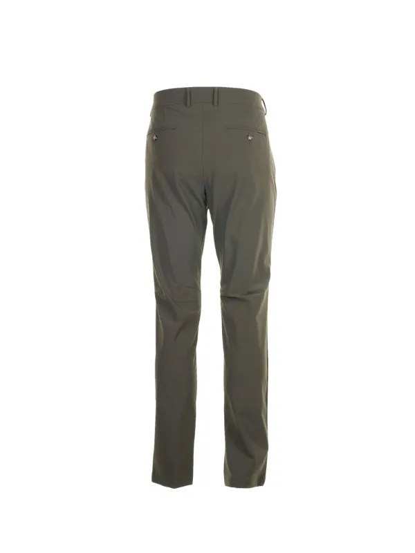 Green chino pants