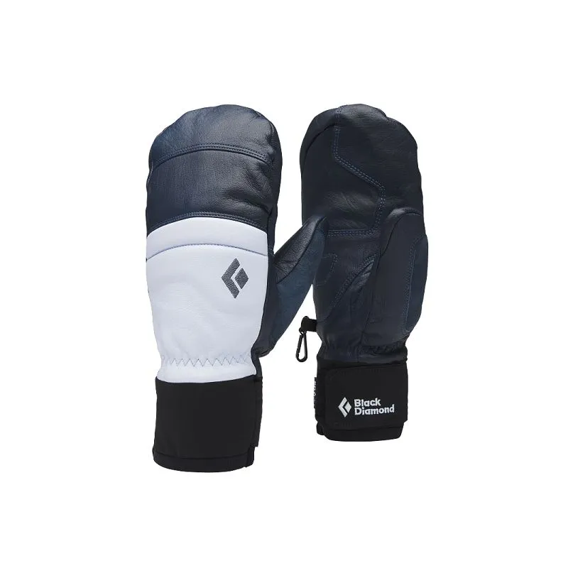 Guanti da donna Black Diamond MISSION MX MITTS (Charcoal-Belay Blue)