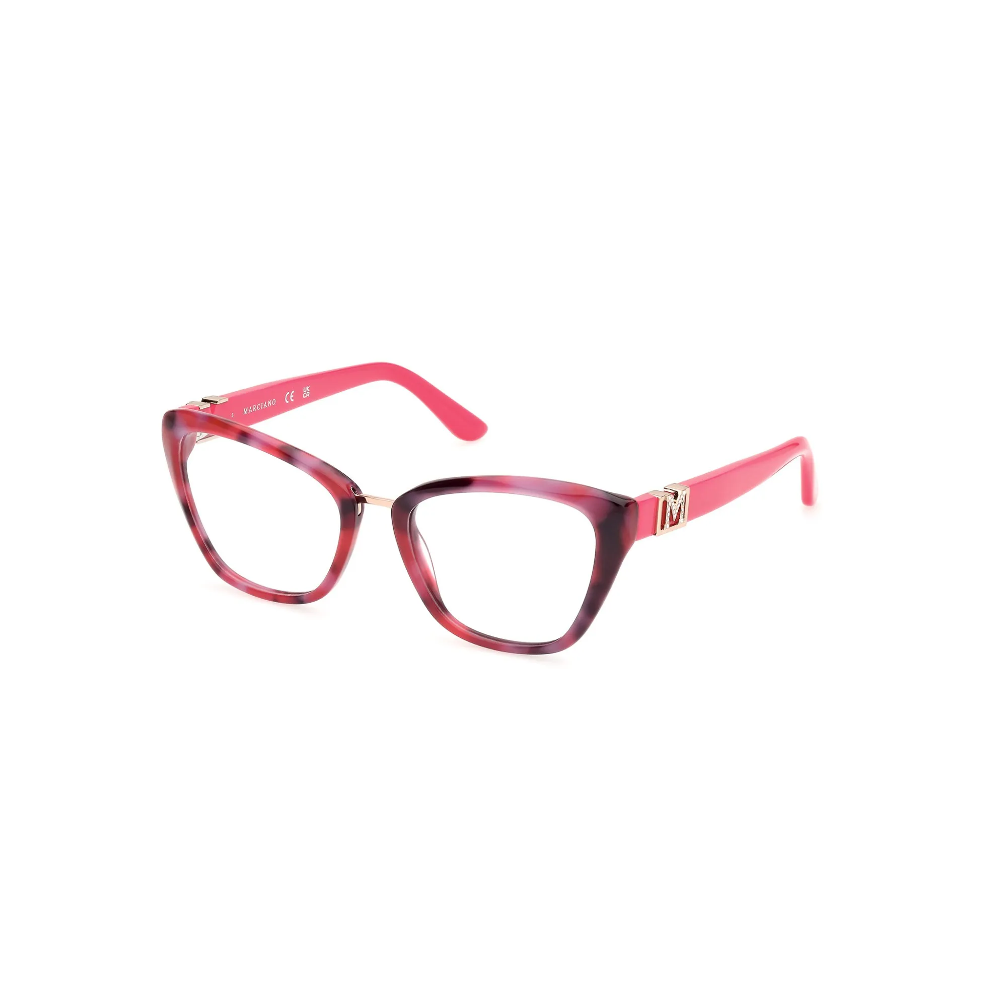   Guess Marciano GM 50003 - 074  Rosa/avana | Occhiale Da Vista Donna 