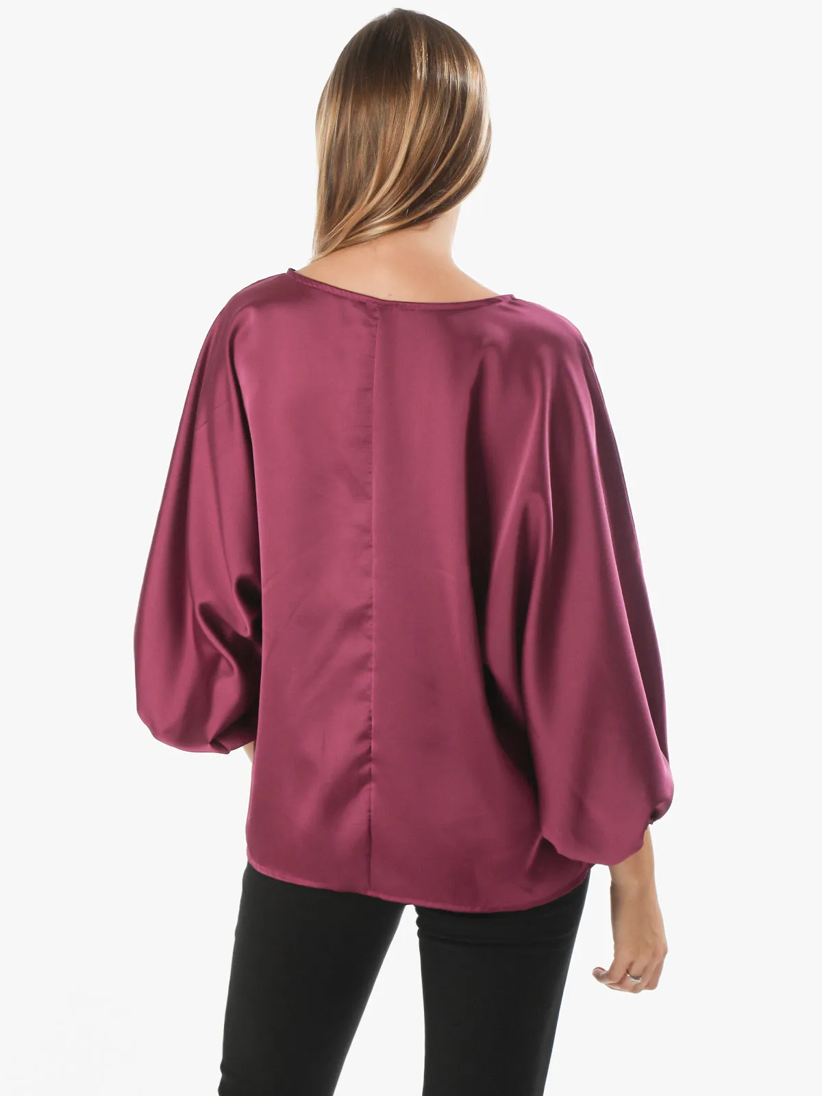 H & G Blouse longue femme à manches larges