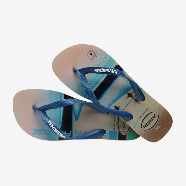 Havaianas Uomo Infradito Hype Sabbia e Blu 4127920 2595
