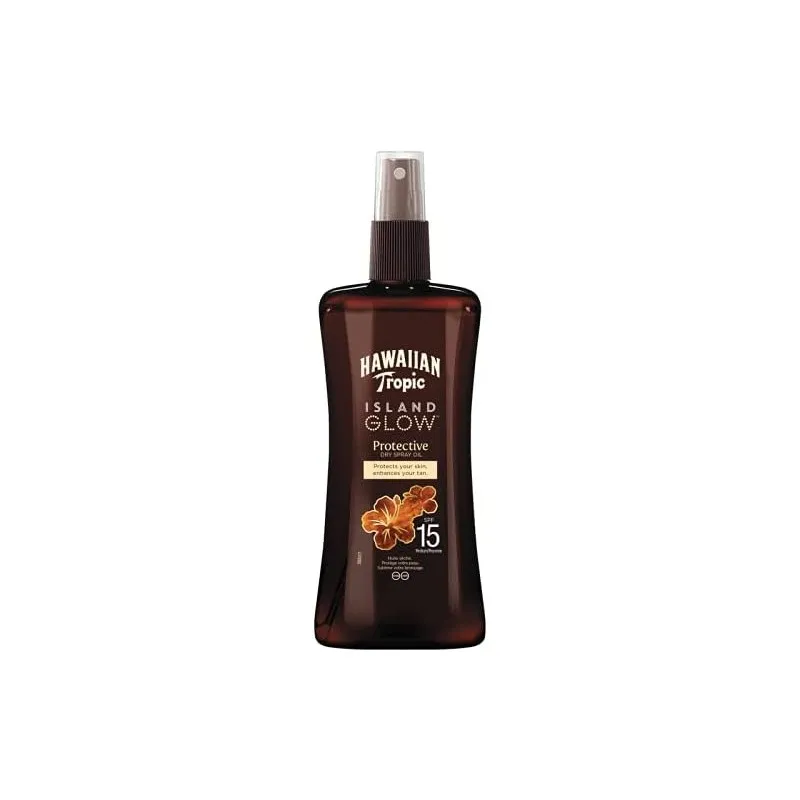 HAWAIIAN TROPIC 176787 ISLAND GLOW OLIO PROTETTIVO SPF 15