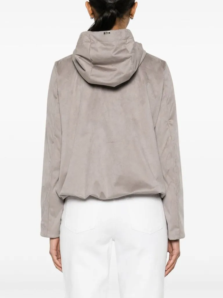 herno Bomber in suede effect