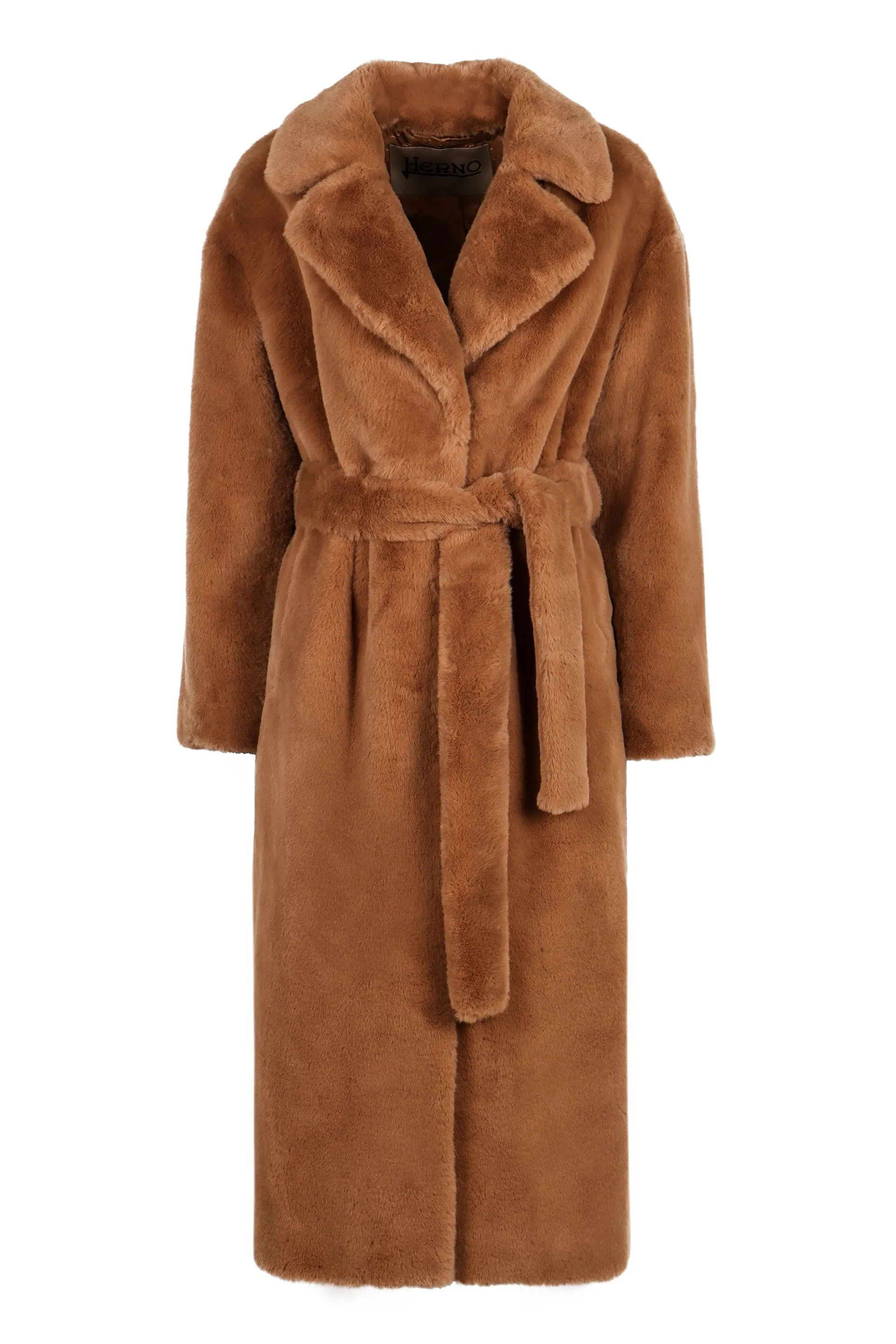 Herno Cappotto in ecopelliccia