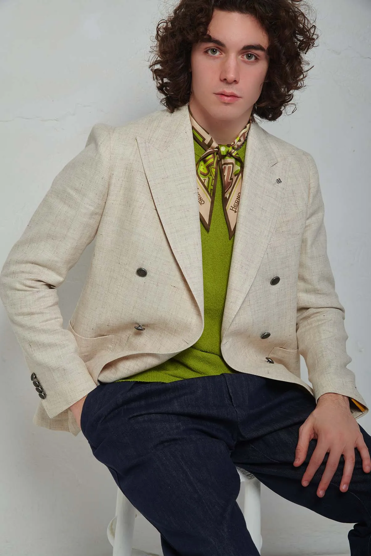 HERNO Foulard da collo stampato