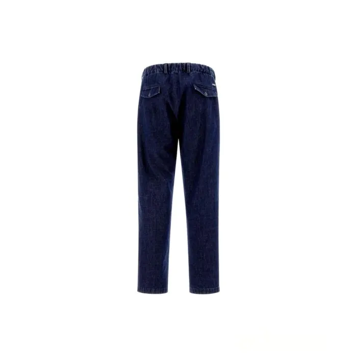 Herno Pantalone Effetto Jeans Blu