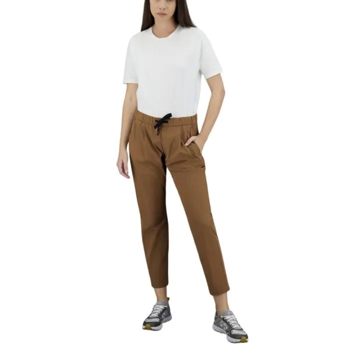 Herno Pantaloni Laminar In Nylon Cognac