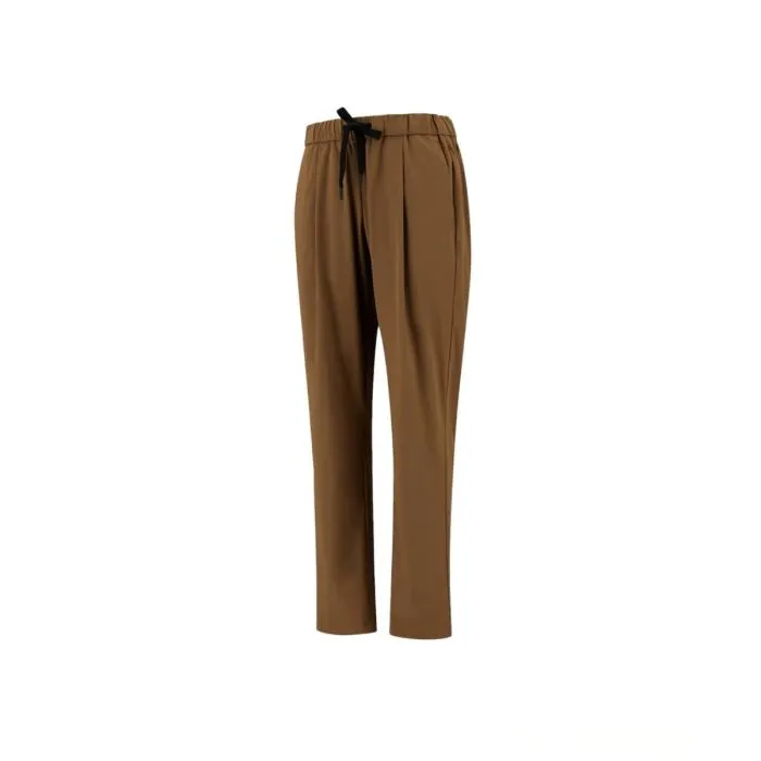 Herno Pantaloni Laminar In Nylon Cognac