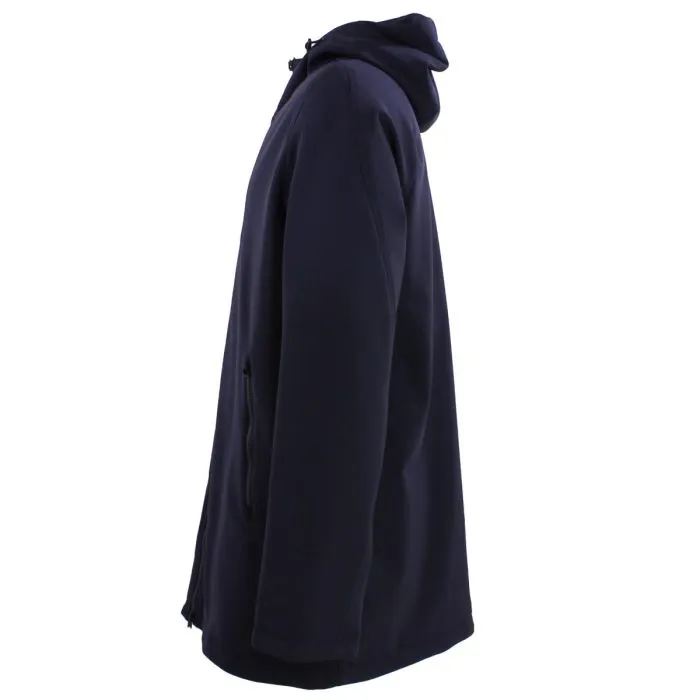 Herno Parka In Scuba Stretch Blu