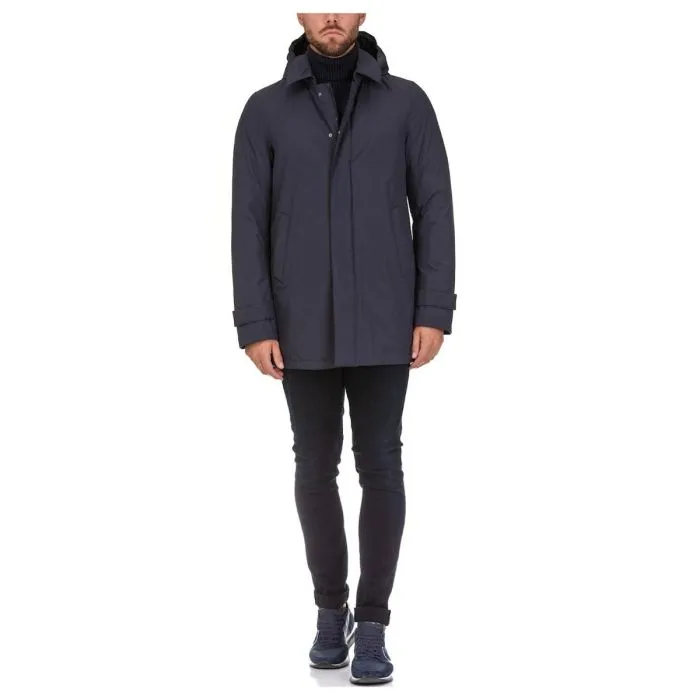 Herno Parka Laminar Blu