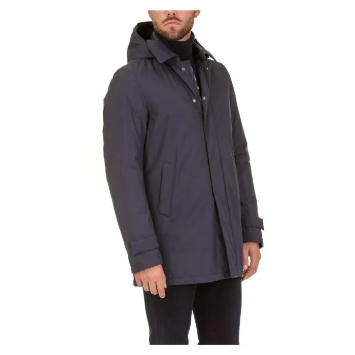Herno Parka Laminar Blu