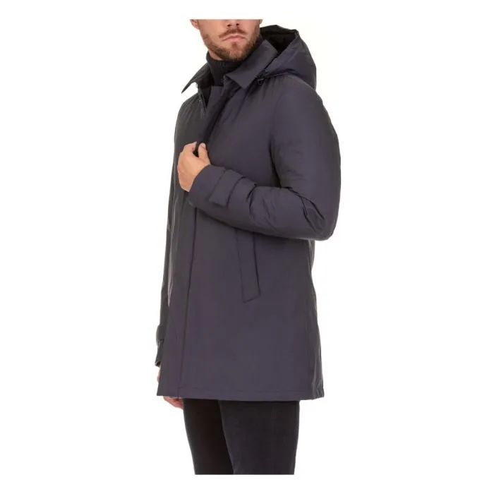 Herno Parka Laminar Blu