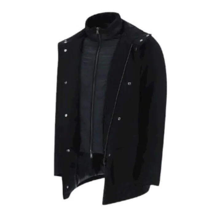 Herno Piumino Field Jacket Washington Blu