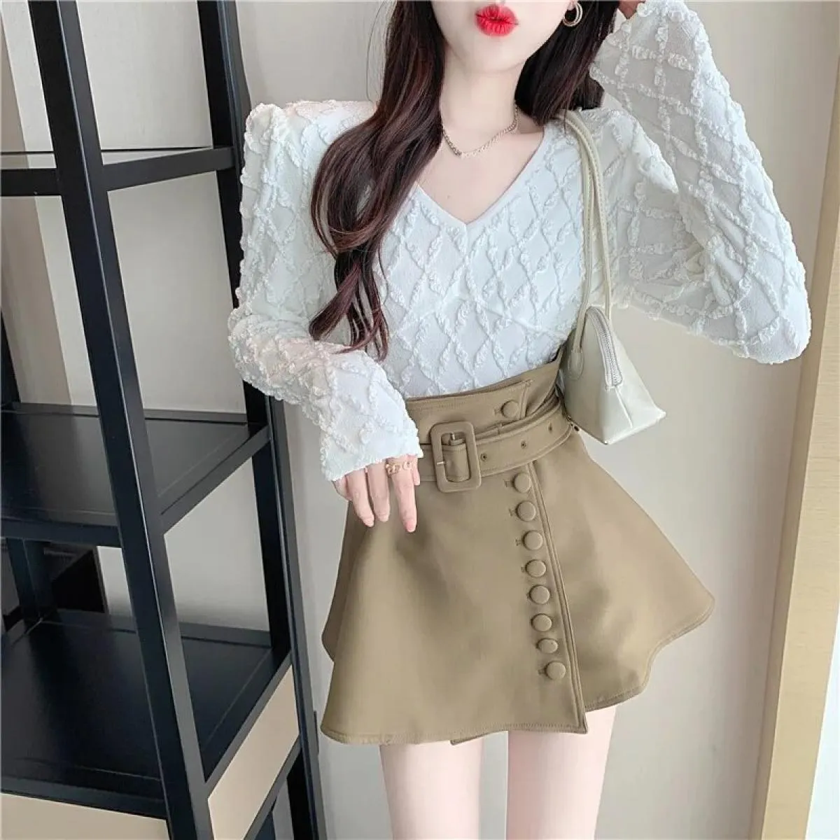 High Waist Wrap Skirt  Wrap Skirts Women  Vintage Wrap Skirt  Fashion Wrap Skirt  Skirts
