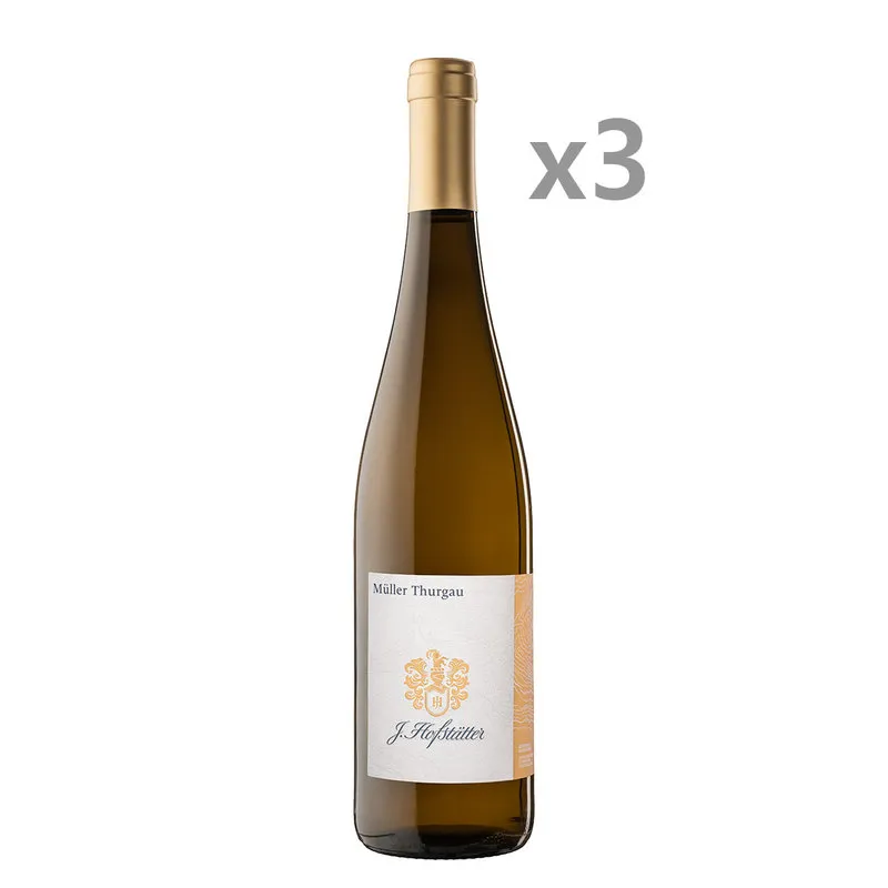 Hofstatter 3 bottiglie - Müller Thurgau