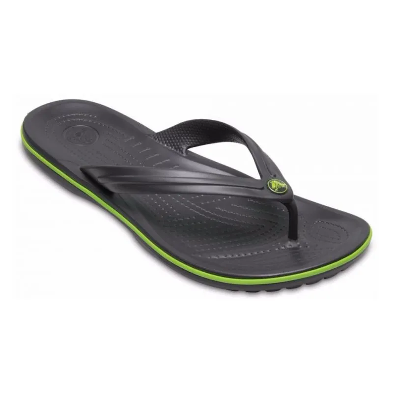 Infradito Crocs Crocband™ Flip (Grafite/Verde)
