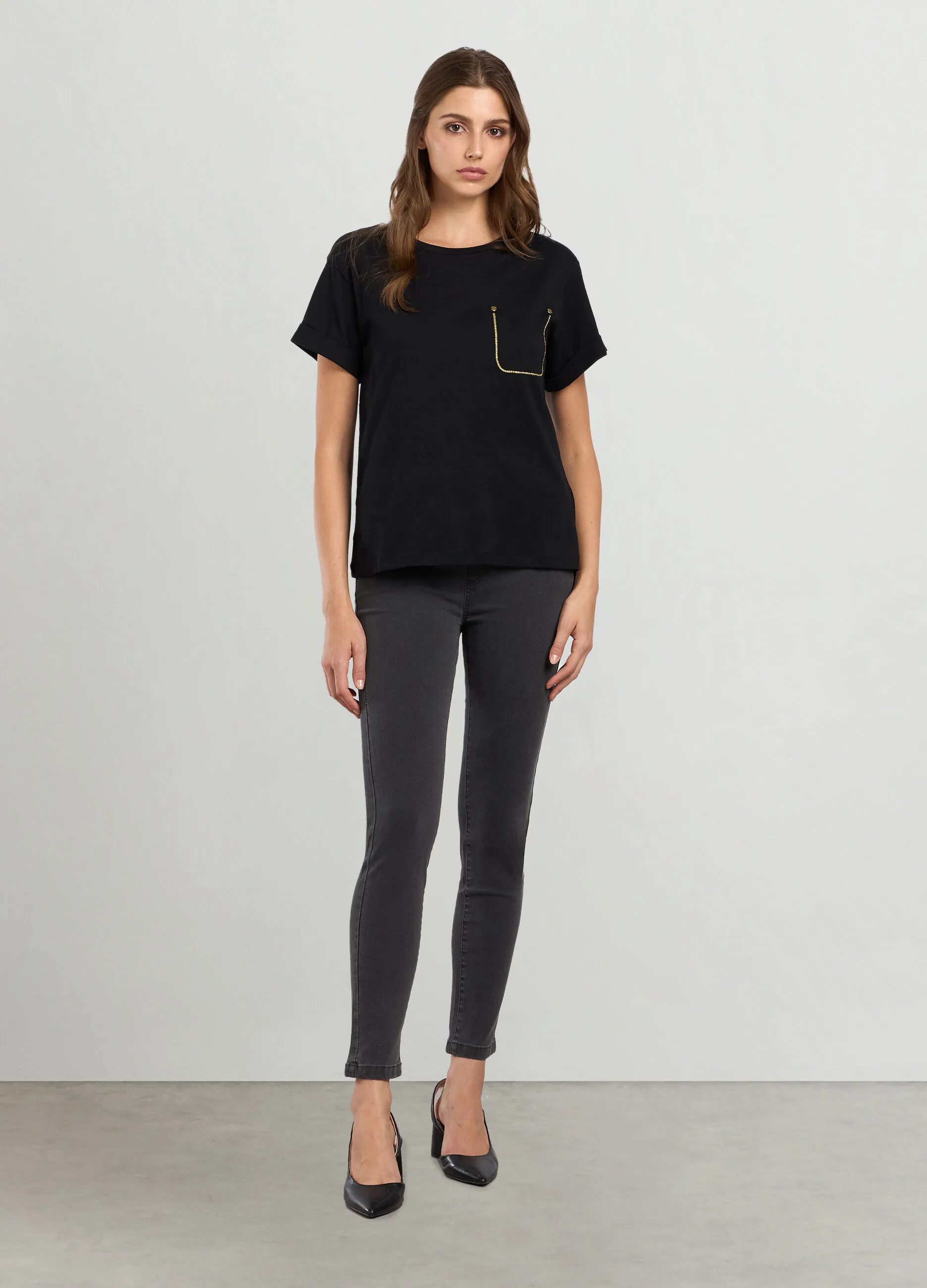 IWIE  Jeggings in stretch denim donna