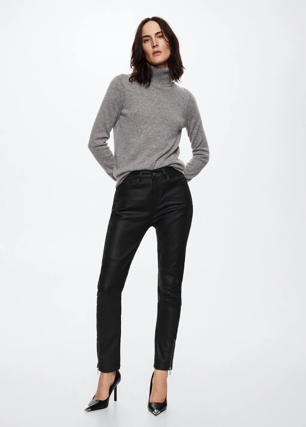 Jeans skinny biker cerati