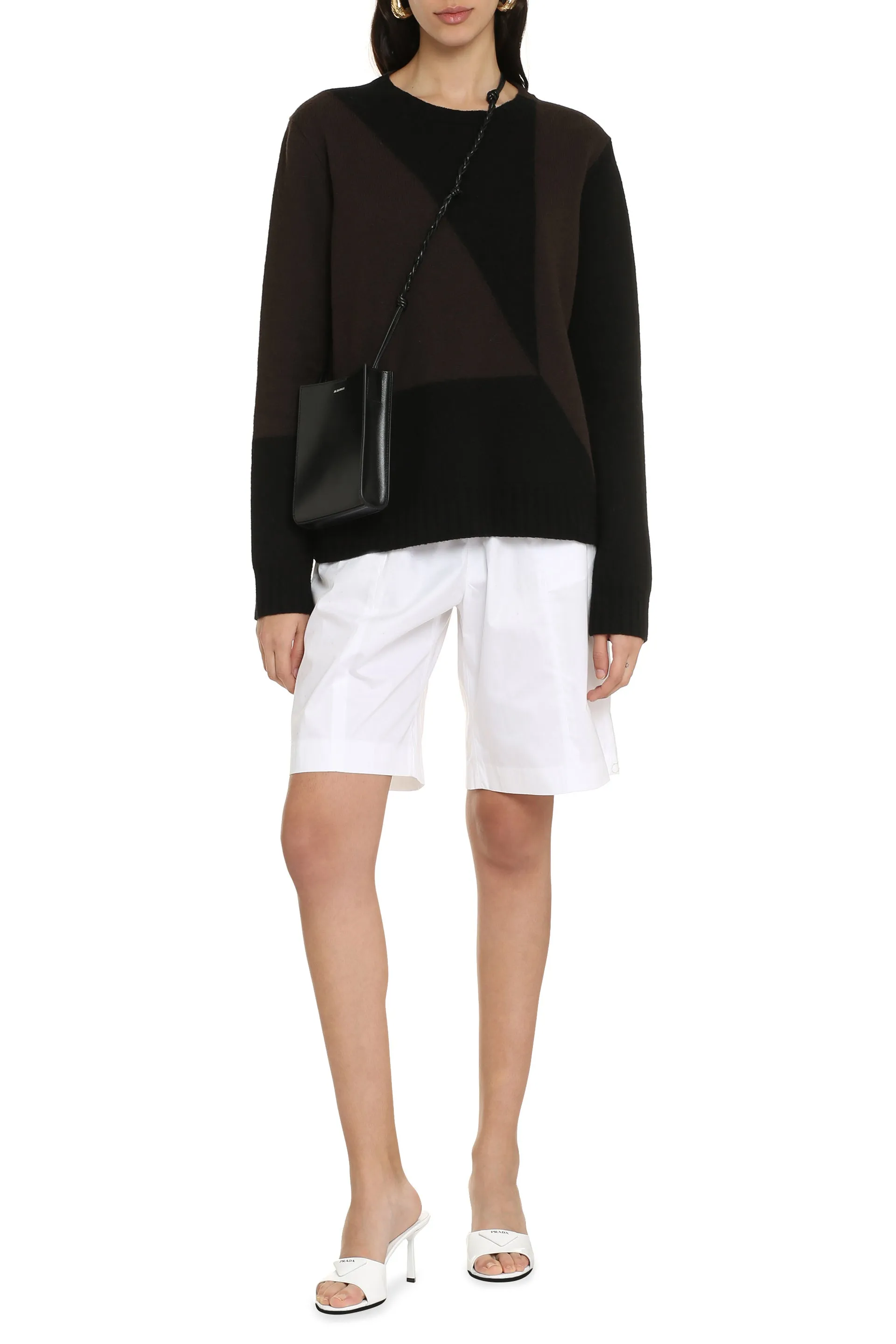 Jil Sander Maglione girocollo in lana
