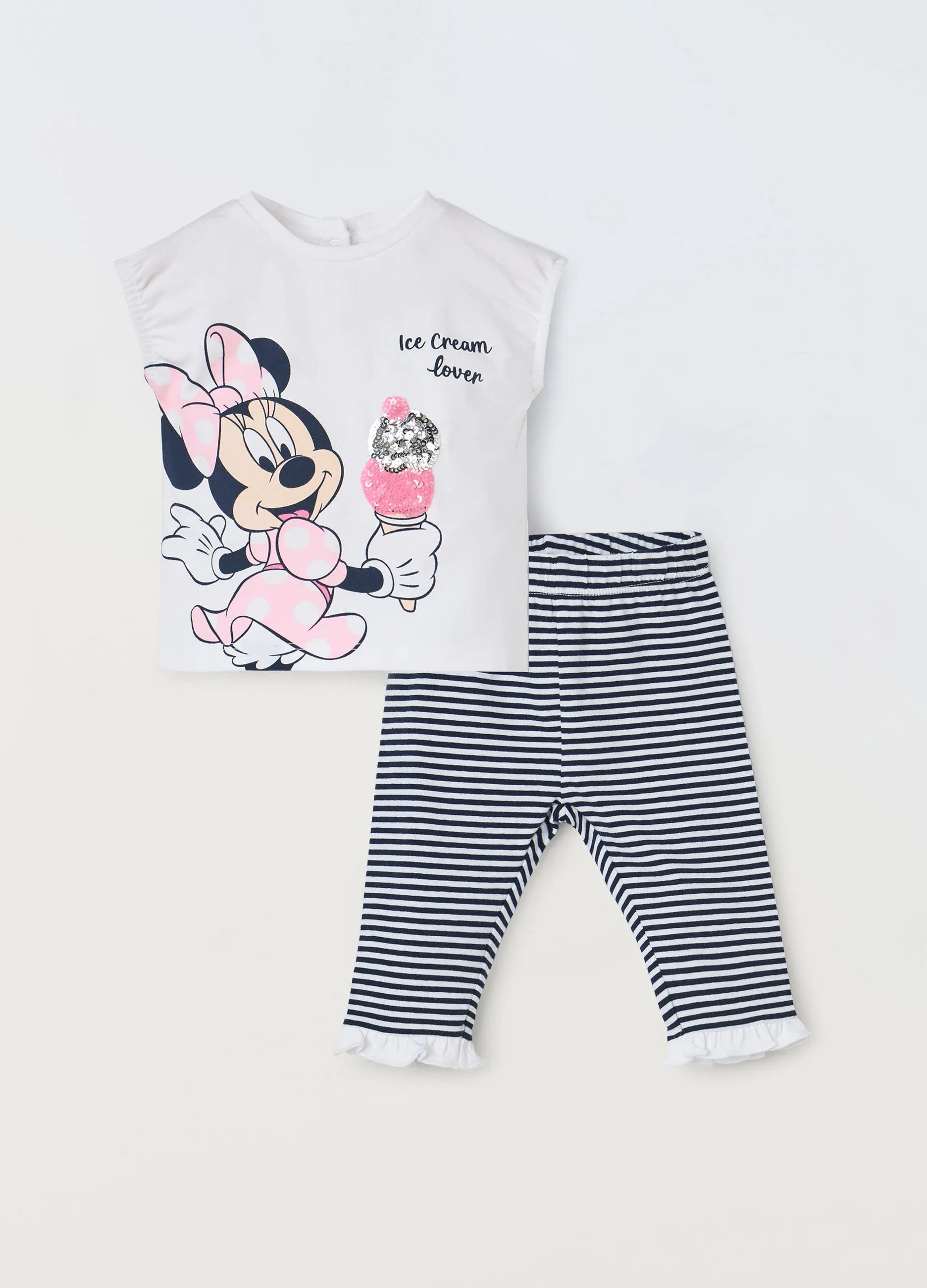 Jogging set in cotone stretch neonata